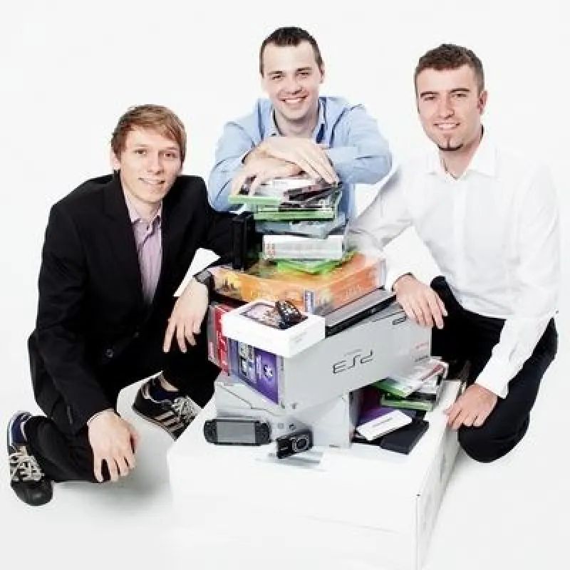 Das Gründerteam: Alexander Bitsche, Tobias Klien, Daniel Ender