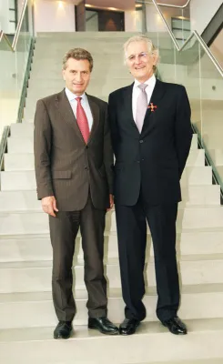 Rainer Blickle mit dem Bundesverdienstkreuz 1. Klasse ausgezeichnet Bild: Rainer Blickle mit dem Bundesverdienstkreuz 1. Klasse ausgezeichnet