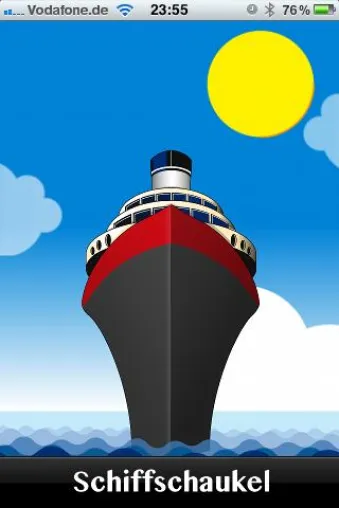 Bild: Eine neue App. erblickt das Licht der Welt: Die Schiffschaukel