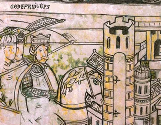 Bild: 825 Jahre Barbarossa – Eine Lesung aus den Kreuzzugschroniken im Palas-Saal der Gamburg
