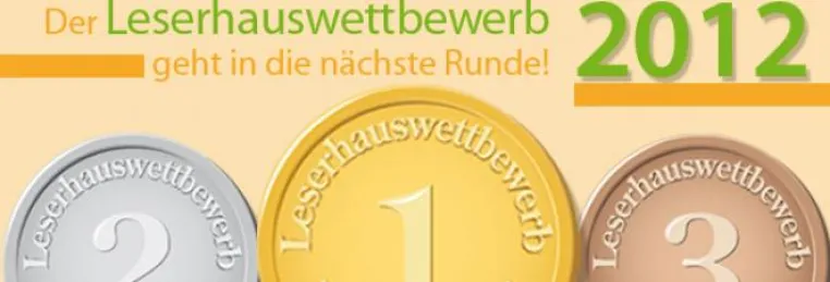 Die große Leserhaus-Wahl 2012: Auf in die letzte Runde Bild: Die große Leserhaus-Wahl 2012: Auf in die letzte Runde