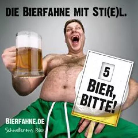 Bild: Schneller ans Bier mit Sti(e)l