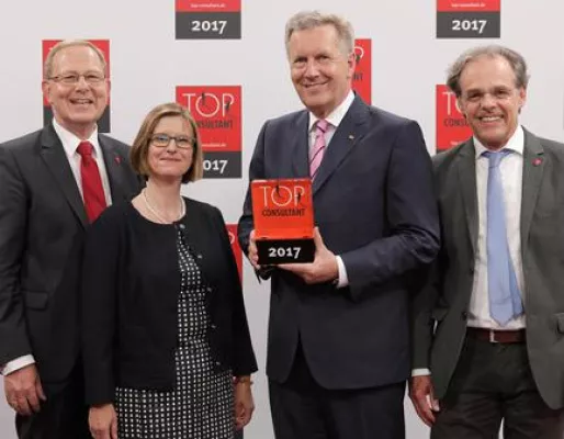 Bild: Top Consultant Mittelstand: Machwürth Team International (MTI) erhält zum vierten Mal das begehrte Gütesiegel