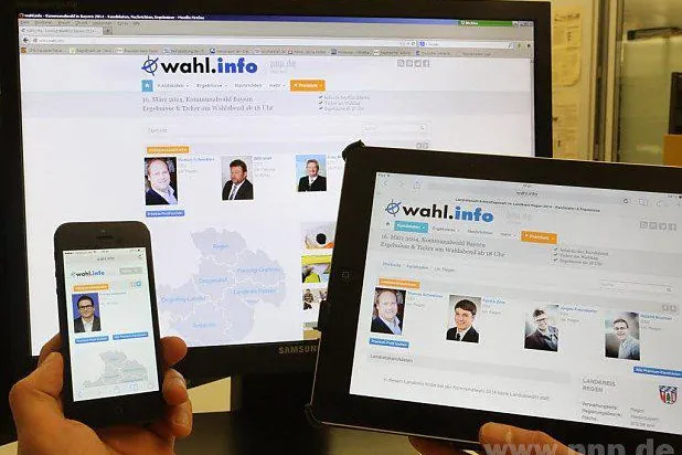 Bild: Mobiles Wahlportal: Infos zur Kommunalwahl aufs Smartphone