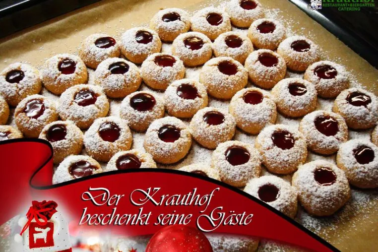 Wenn es Puderzucker im Hotel Krauthof schneit, ist bald Weihnachten Bild: Wenn es Puderzucker im Hotel Krauthof schneit, ist bald Weihnachten