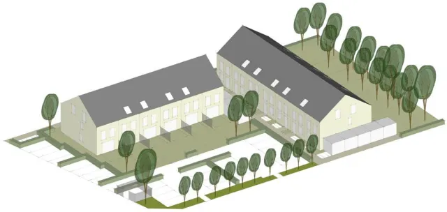 Bild: Wohnpark „Hinterweg“: Die Deutsche Reihenhaus AG baut zum dritten Mal in Weiterstadt