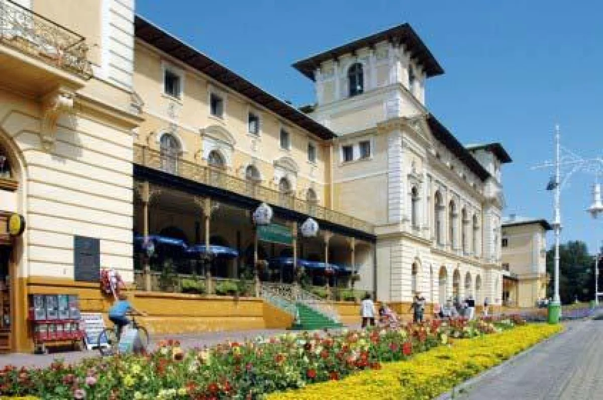 Fussgängerzone Krynica-Zdrój