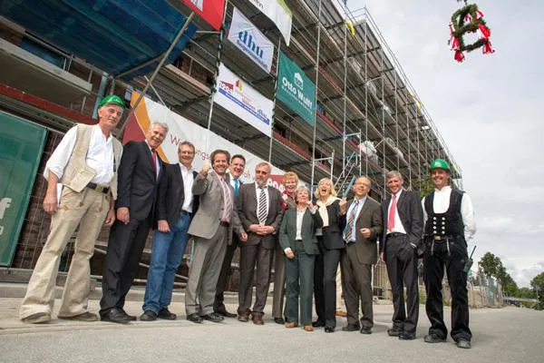 Bild: WohnPlus3 feiert Richtfest: 99 Passivhaus-Wohnungen in Hamburg