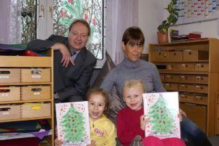 Bild: Adventskalender sorgten für strahlende Gesichter