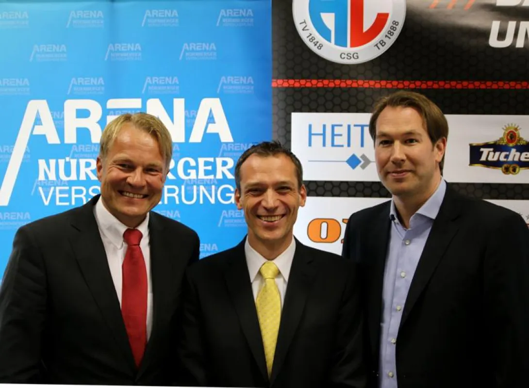 (Foto: hl-studios, Erlangen) v.l.: Dr. Carsten Bissel, Jürgen Fottner und Stefan Adam