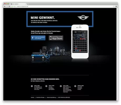 Bild: Spielend zur Autofinanzierung: Agentur 19:13 adaptiert Strategiespiel „Vier Gewinnt“