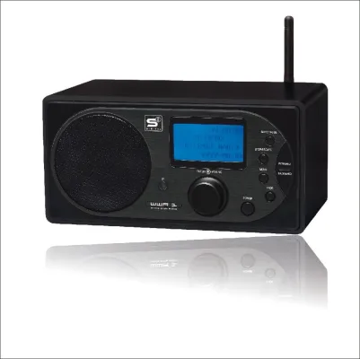 Bild: S2-Digital stellt das neuste Internetradio WWR1 im Retro-Design vor
