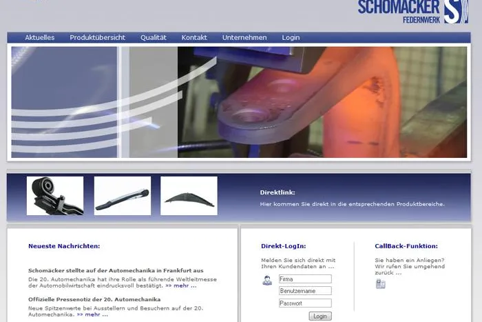 Bild: AP Design setzt um für Schomäcker Federnwerk