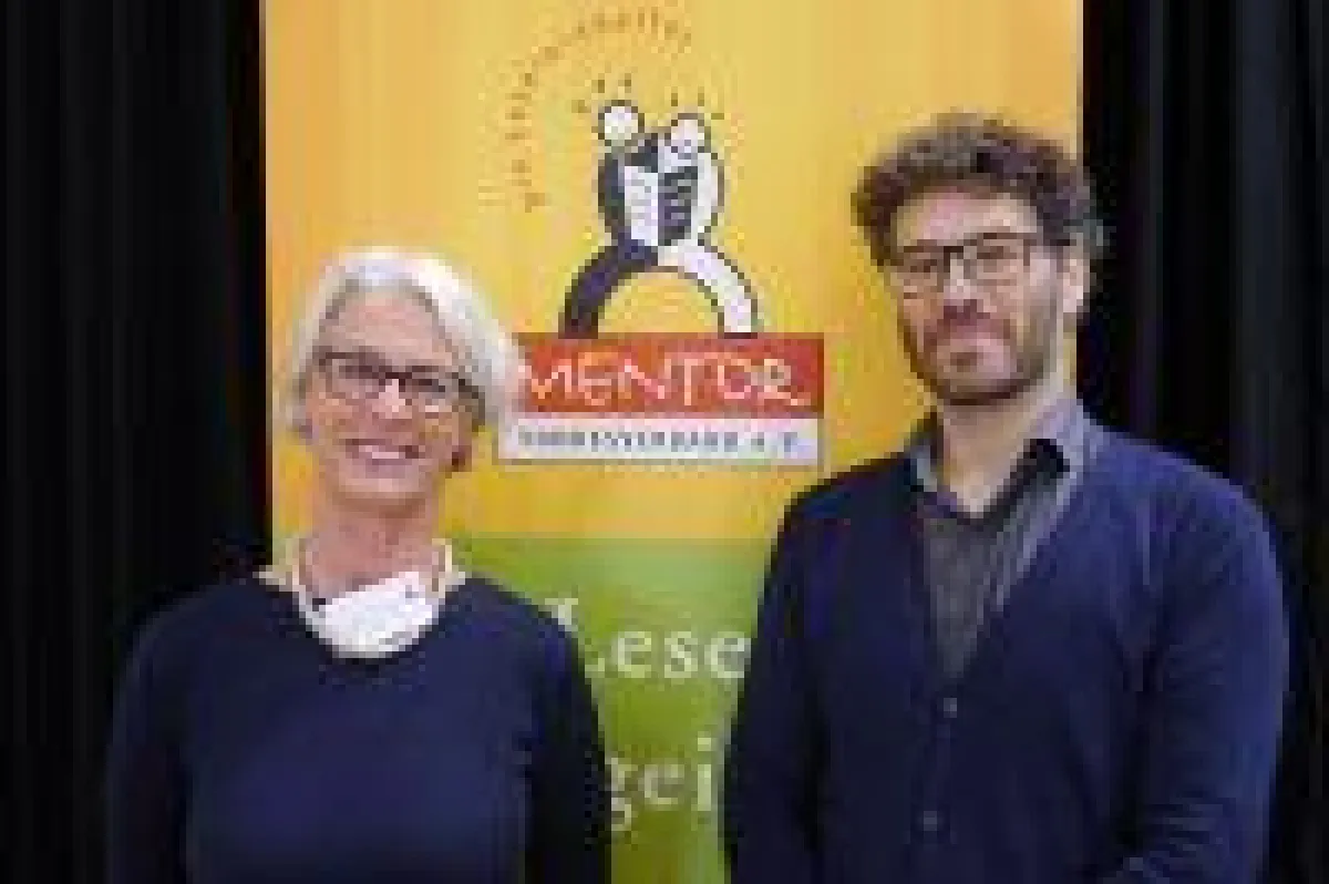 Huguette Morin-Hauser, MENTOR Bundesverband und Dr. Felix Giesa, Goethe-Universität Frankfurt