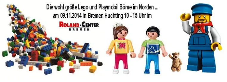 Bild: 09.11.14 Große LEGO und Playmobil Börse in Bremen