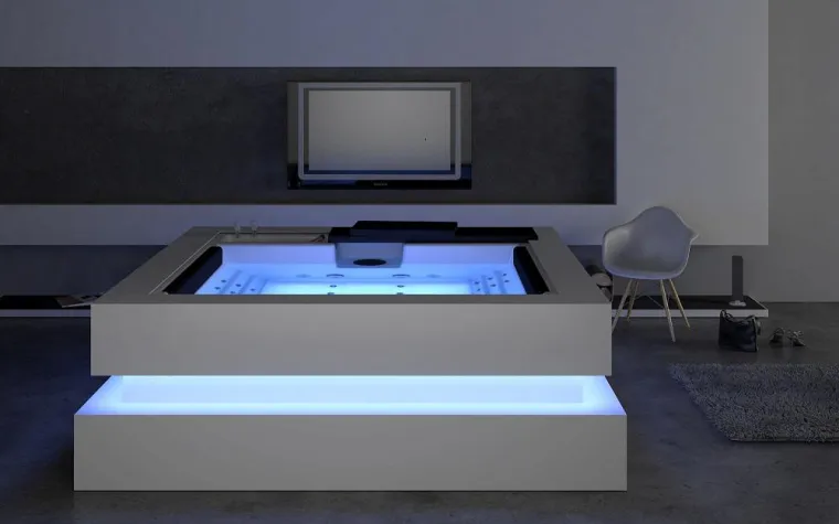 Bild: Unser neuer Whirlpool "Cube" ist da...