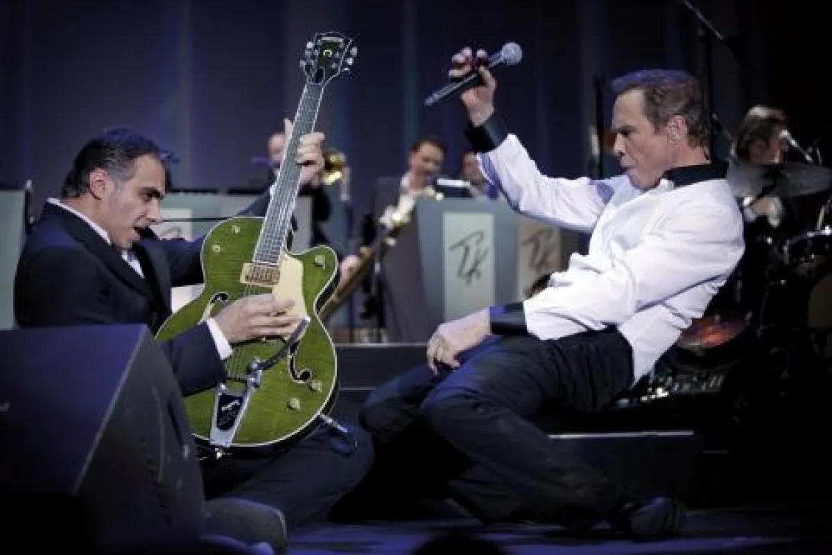 Peter Kraus (rechts; Foto: Mike Kraus)