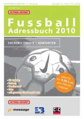 Bild: Die wichtigsten Adressen für Fussballsereinsentscheider
