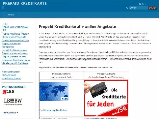 Bild: Prepaid Kreditkarten mit Hochprägung besser im Urlaub