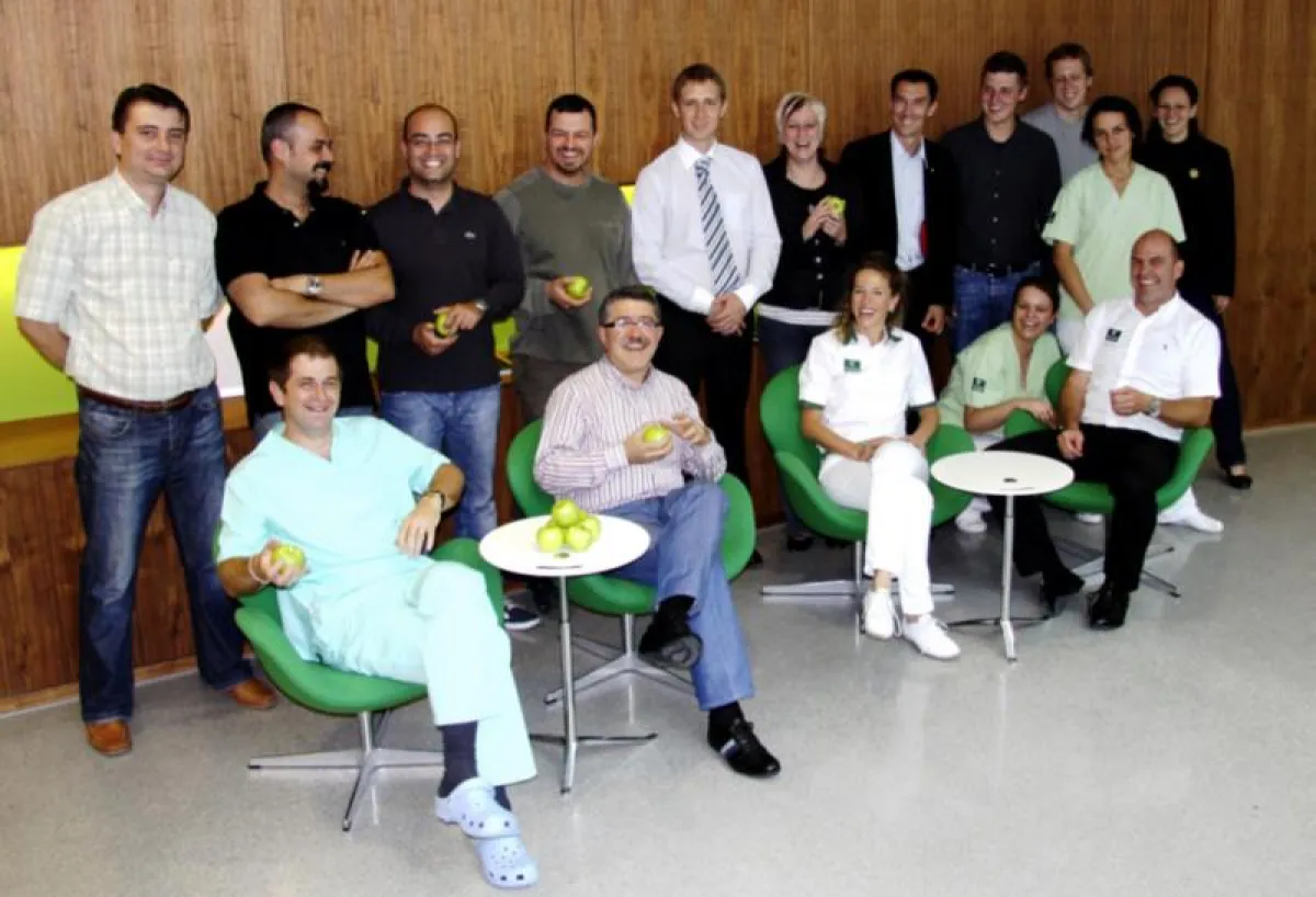 Dr. Weiss und sein Team von OPUS DC mit einer Delegation aus Rumänien und der Türkei. Foto: andrea ludwig pr