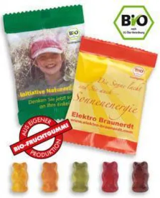 Bild: SOURCE erweitert sein Werbeartikel Fruchtgummi Sortiment mit Bio Bärchen