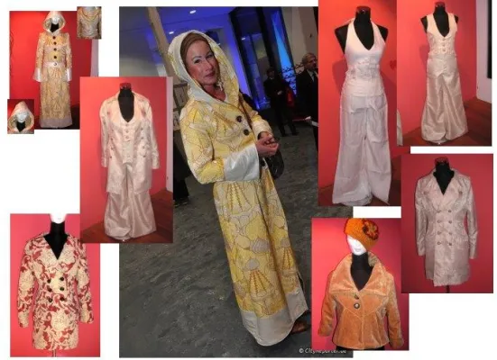 Recycling fashion - oder: Wenn der Vorhang zum Mantel wird Bild: Recycling fashion - oder: Wenn der Vorhang zum Mantel wird