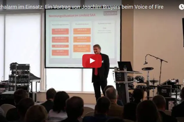Bild: Vortrag Voice of Fire: Sprachalarm im Einsatz