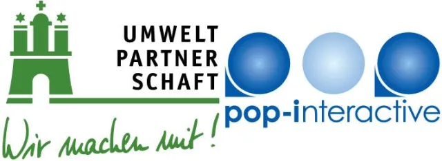 Bild: Umweltpartnerschaft: pop-interactive - mehr als Grün