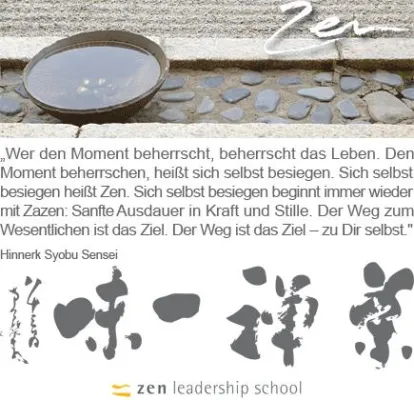 Bild: ZEN - Leadership & Management - Manager und Meditation