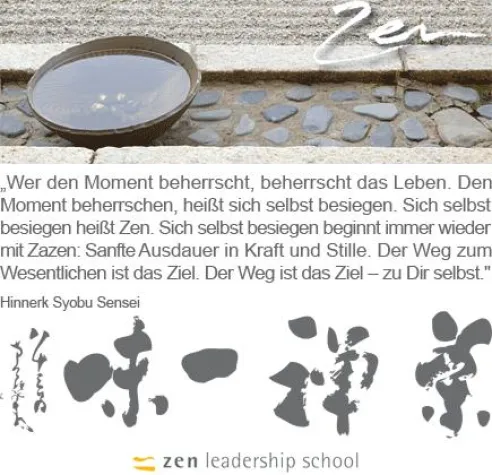 ZEN - Leadership & Management - Manager und Meditation Bild: ZEN - Leadership & Management - Manager und Meditation