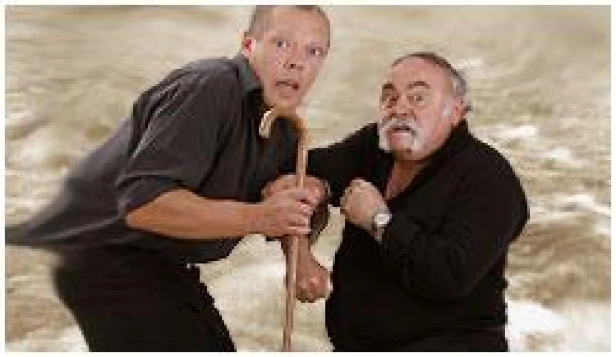 Humor zum neuen Jahr im König Albert Theater Bad Elster: Gunter Böhnke und Frank Sieckel