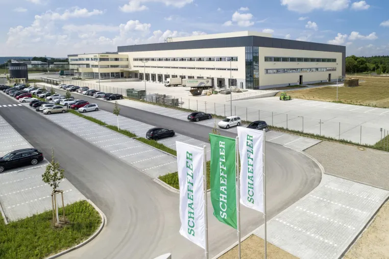 Bild: Schaefflers Europäisches Distributionszentrum auf dem Weg zum Vollbetrieb