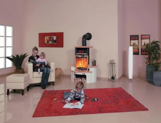 Bild: Mit neuen ECOplus-Feuerstätten reduziert Hark Feinstaub- und CO-Werte auf ein Minimum