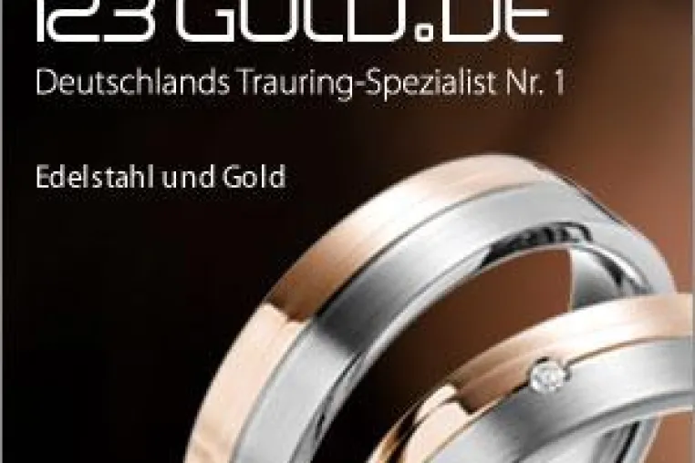 Bild: Trauringe aus Edelstahl – 123gold präsentiert eternal touch Edelstahl-Kollektion