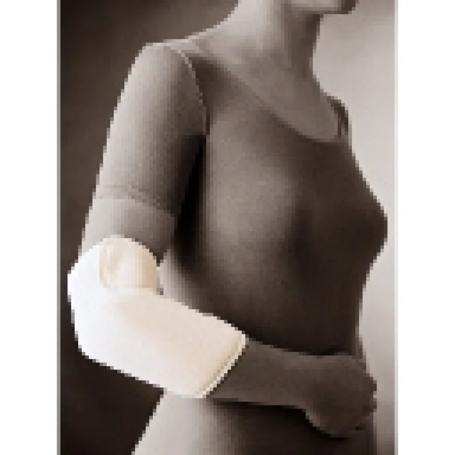 Ulnar-Tec Bandage zur wirksamen Druckminderung im Bereich des Ulnarisnerven. Quelle: ORBAMED, http://www.orbamed.de/