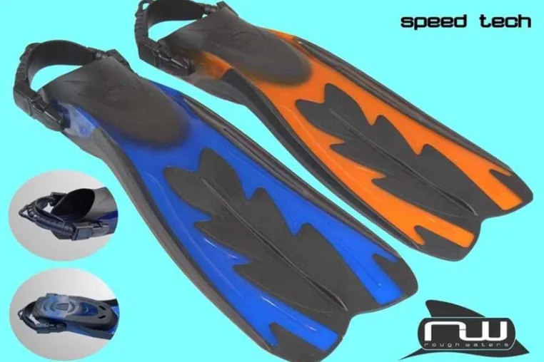 Bild: Neue speed tech Flosse von Rough Waters