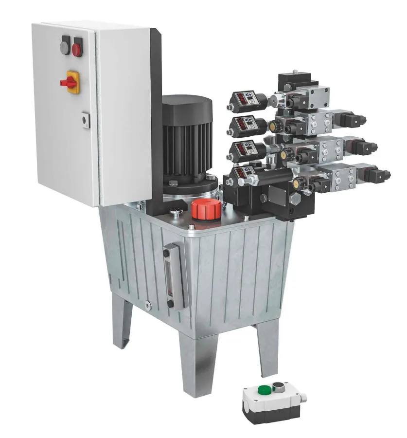 ROEMHELD: Hydraulikaggregat für den Industrie 4.0-Einsatz mit Condition Monitoring (Foto: ROEMHELD)