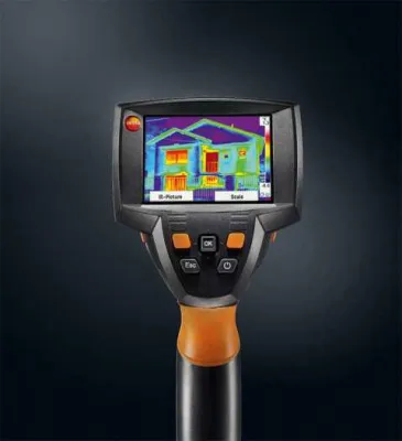 Bild: Neue Wärmebildkamera für Einsteiger: testo 875i bietet leistungsstärkere Technik für das Bauhandwerk