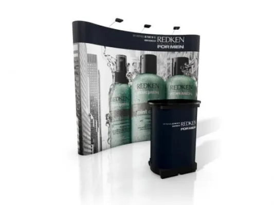 Bild: Faltwand Spennare S8 - Ein Displaysystem zum Mitnehmen