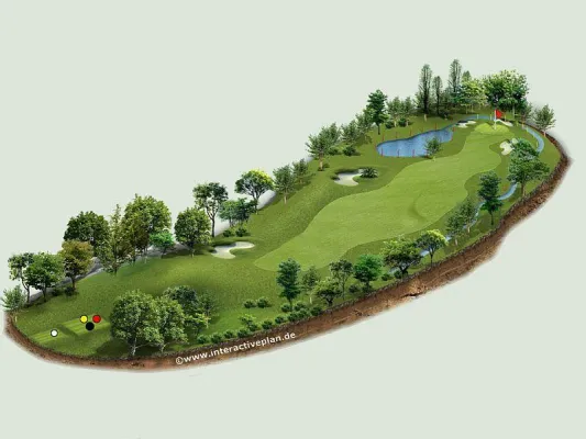Golfclub-Webseite: 3D-Grafiken für den Internet-Auftritt Bild: Golfclub-Webseite: 3D-Grafiken für den Internet-Auftritt
