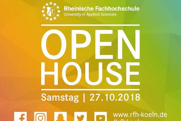 Bild: Open House an der RFH Köln am 27. Oktober 2018