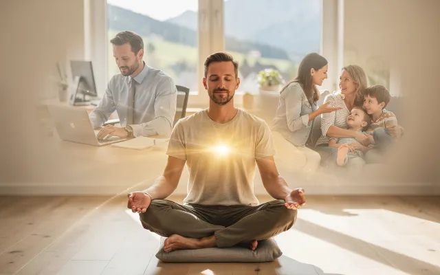 Bild: Herausforderungen und Sorgen in Kraft verwandeln: Gelebte Spiritualität mit Florian Pertl