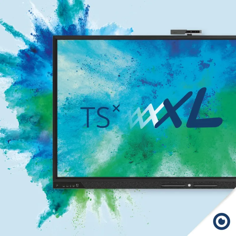 Für mehr Durchblick auch in großen Klassenräumen: Prowise Touchscreen Ten 98 Zoll! (© Prowise GmbH)