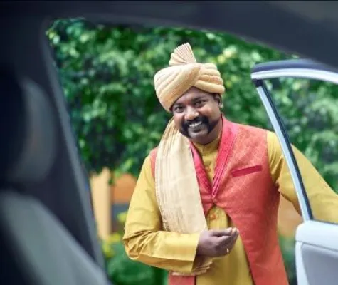 Namasté in Südindien Bild: Namasté in Südindien