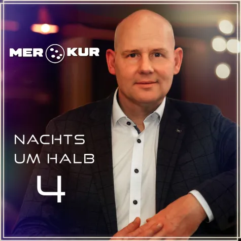 Merkur präsentiert seine neue Single "Nachts um halb 4" Bild: Merkur präsentiert seine neue Single "Nachts um halb 4"