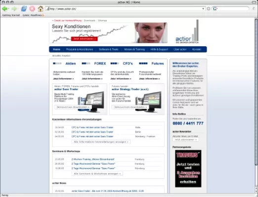 Bild: actior ist mit neuem Gesicht online