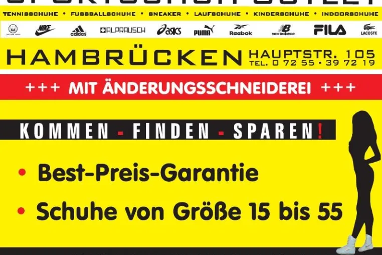 Bild: Sportschuh-Outlet eröffnet: Markenschuhe zu Internet-Preisen