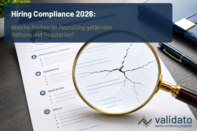Bild: Hiring Compliance 2026: Welche Risiken im Recruiting gefährden Haftung und Reputation?