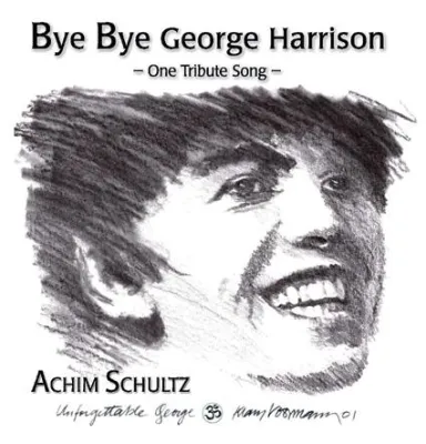 Bild: Einladung zur Pressevorstellung der CD \"Bye Bye George Harrison\" von Achim Schultz