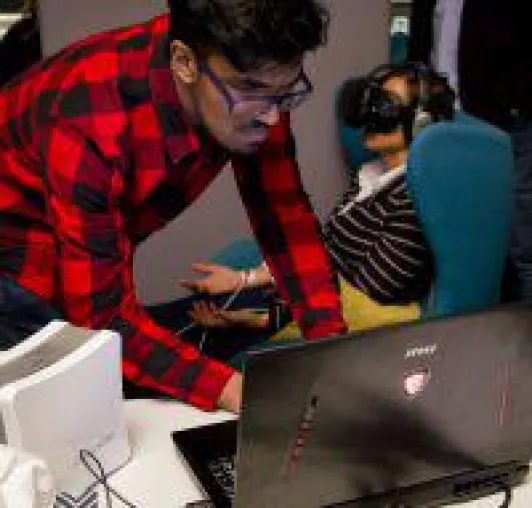 Bild: VRExperience: cardioscan und die Hochschule Macromedia bei der Nacht des Wissens